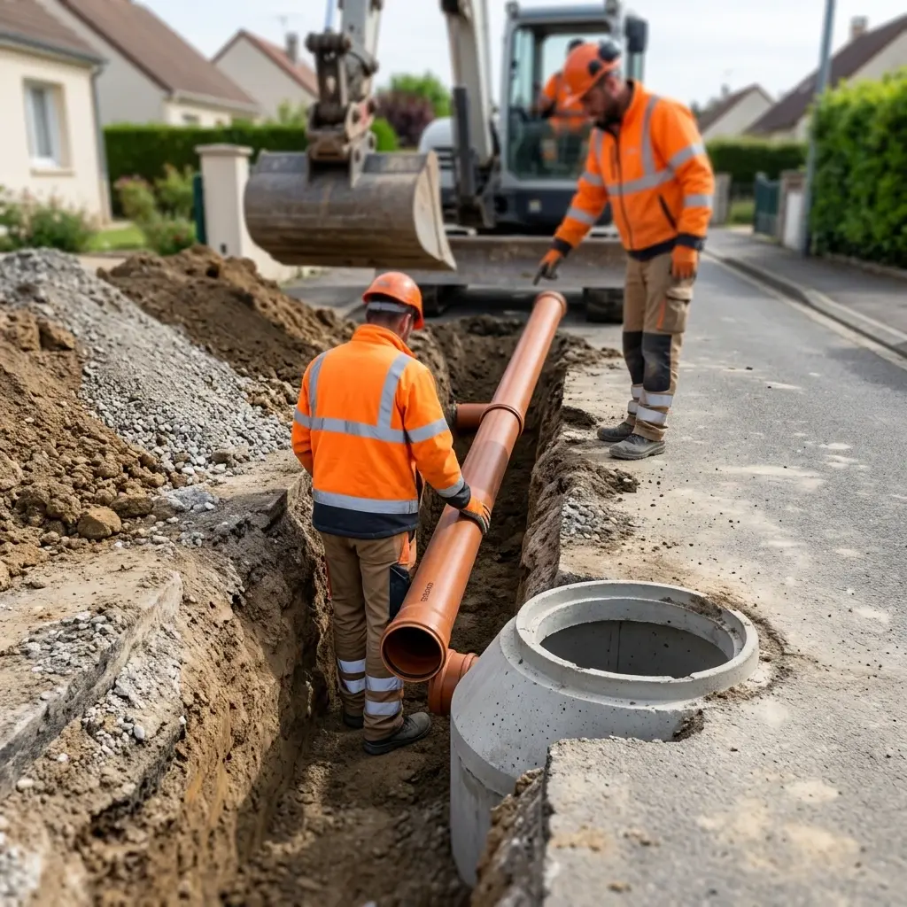 Un processus technique pour un réseau d'égouts fiable