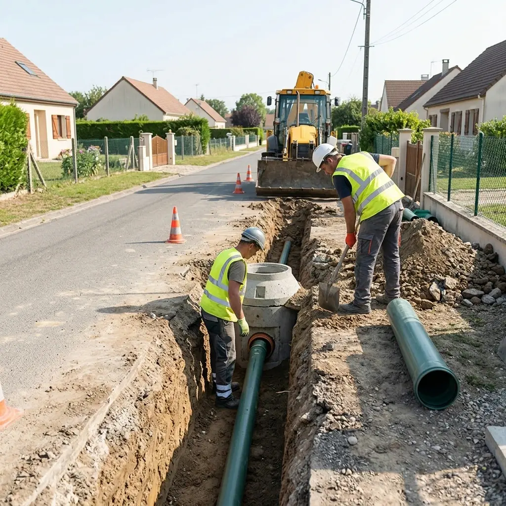 Besoin d'un raccordement aux Marêts ?