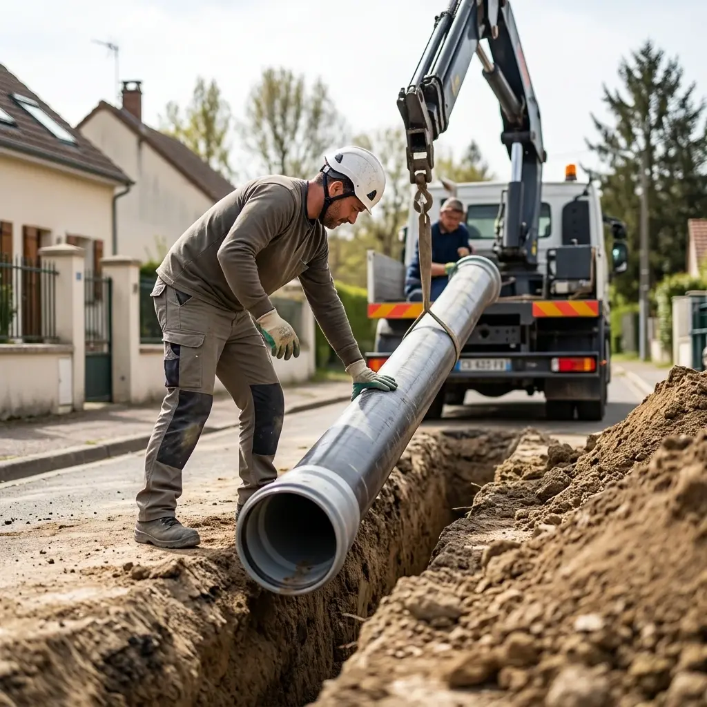 Comment se déroule le raccordement à Aufferville ?