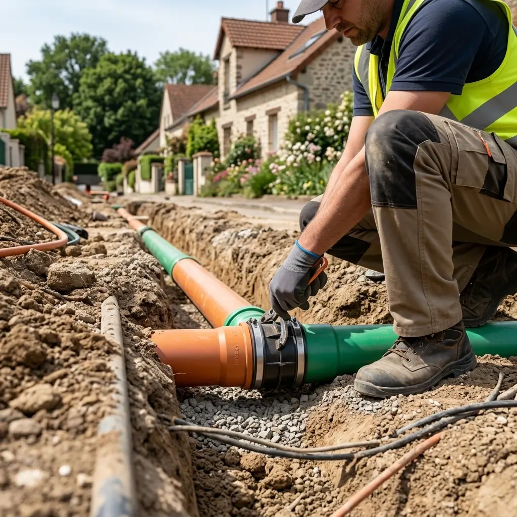 Expertise en raccordement au tout à l'égout à Coulommes