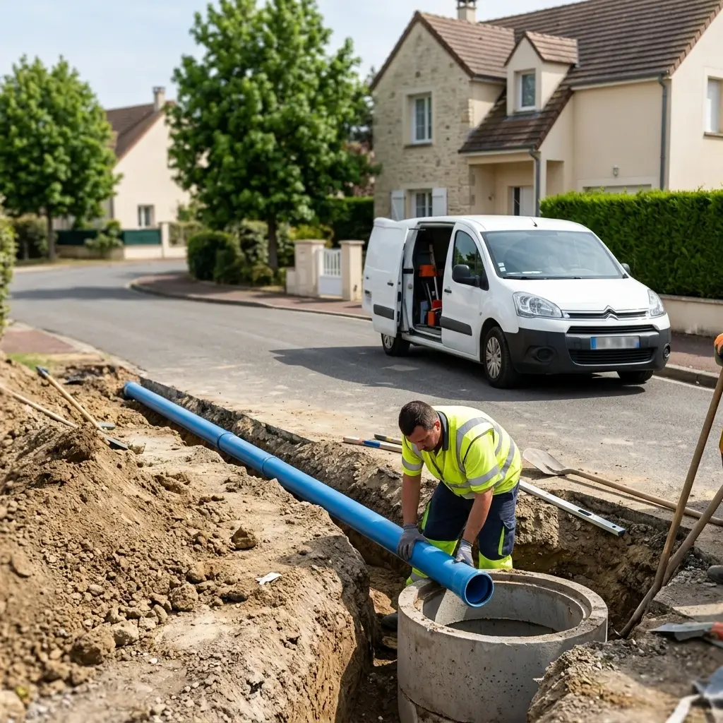 Raccordement au tout à l'égout Conches-sur-Gondoire (77600)