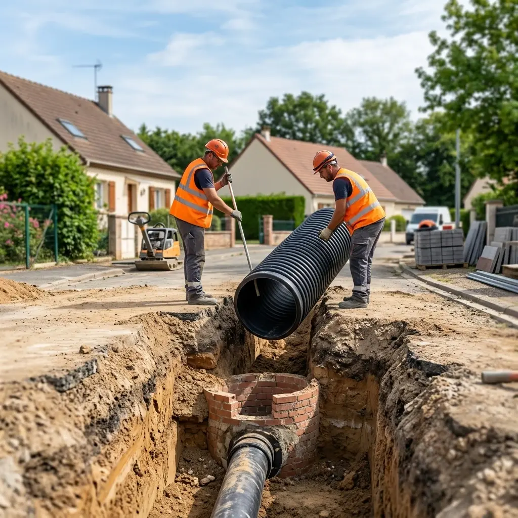 Un déploiement technique adapté à vos canalisations
