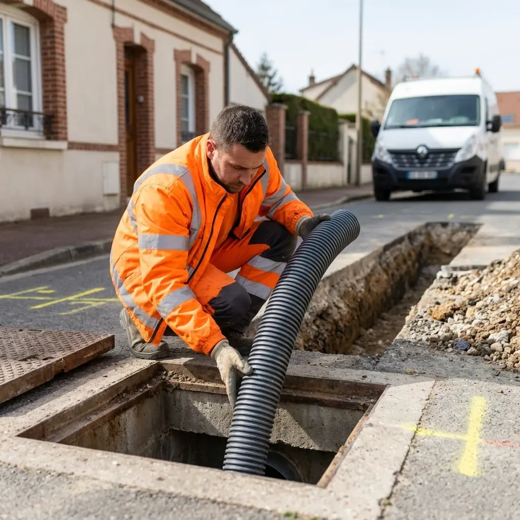 Comment se déroule le raccordement à Fontenay-Trésigny ?