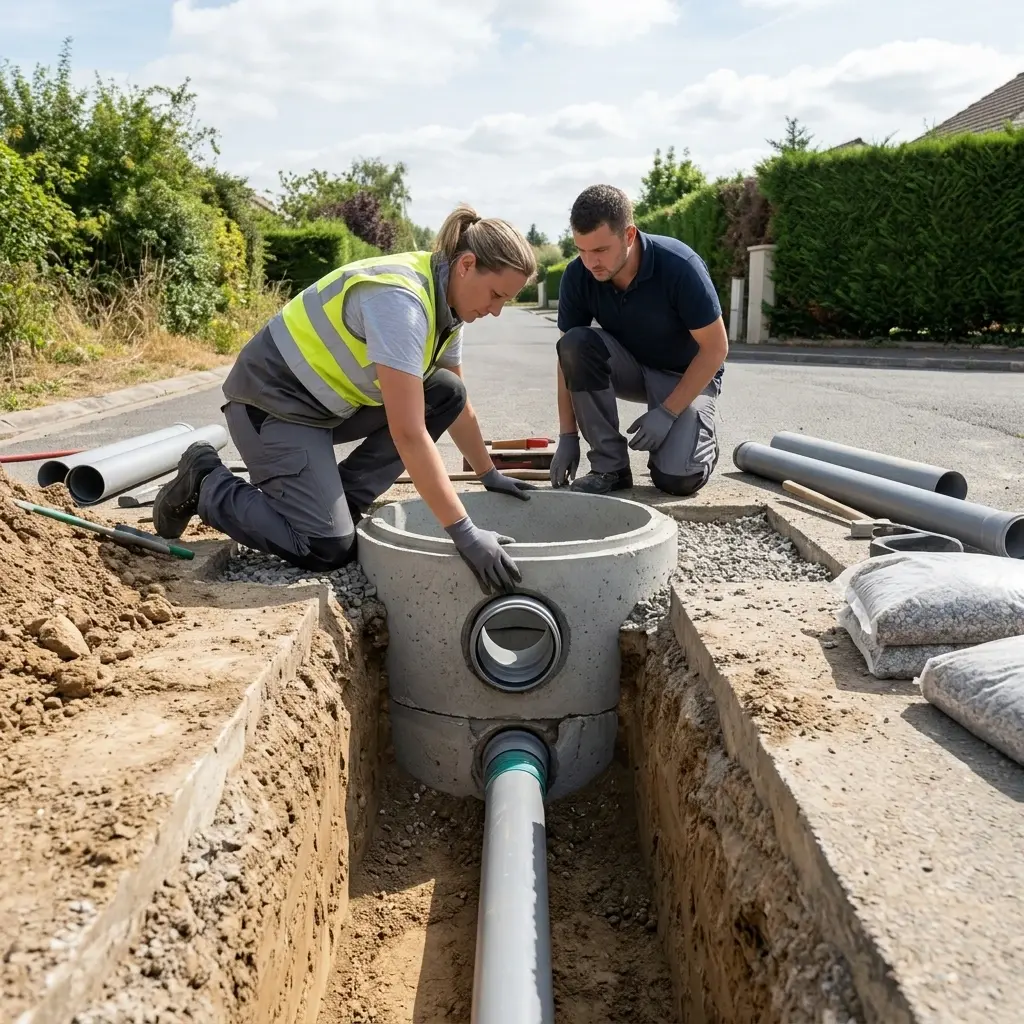 Expertise en raccordement au tout à l'égout à Signy-Signets
