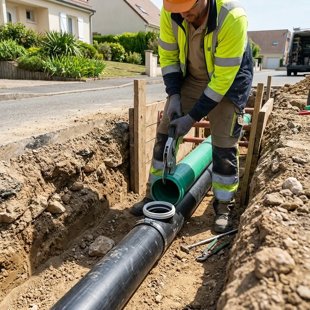 Expertise en raccordement à Jutigny