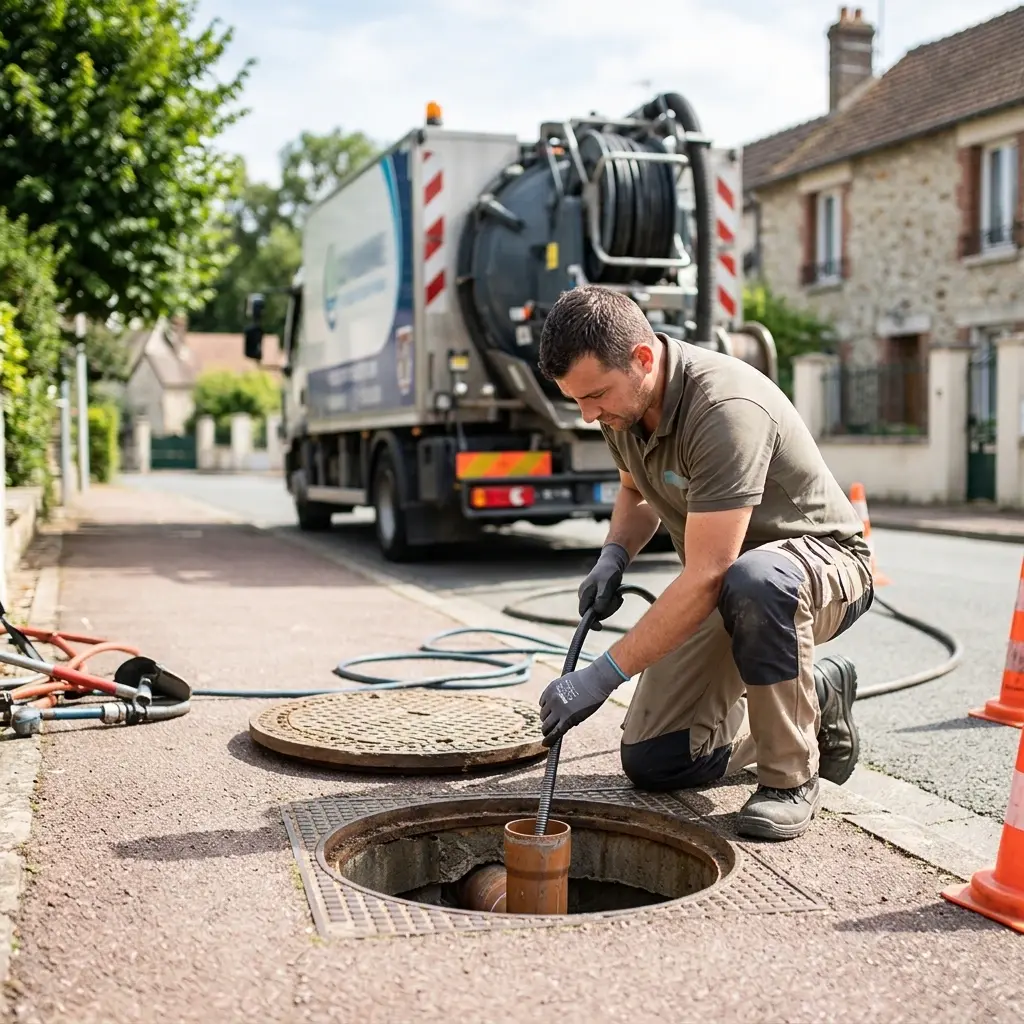 Raccordement au tout à l'égout Magny-le-Hongre (77700)