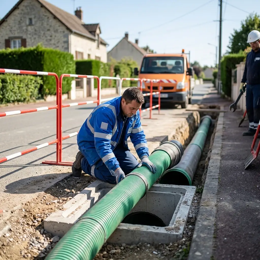 Comment se déroule l'intervention à Vaux-sur-Lunain ?