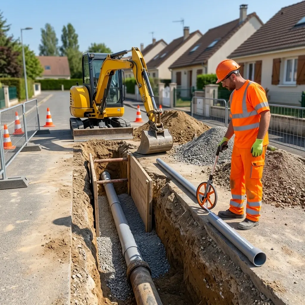 Besoin d'un raccordement rapide à Mormant ?
