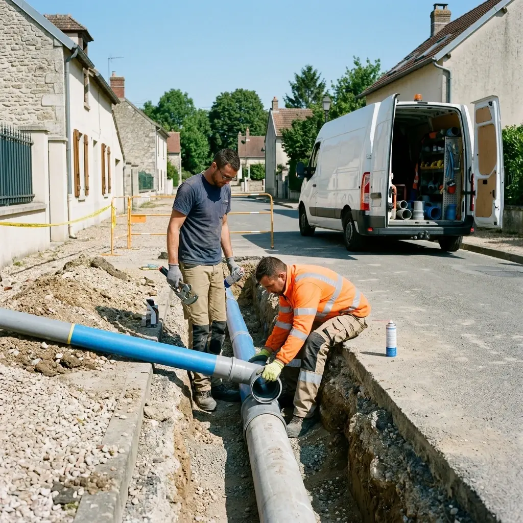 Comment se déroule le raccordement à Mormant ?