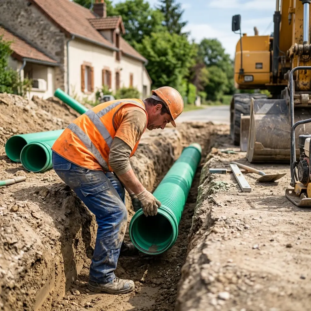 Un accompagnement pour vos travaux d'assainissement