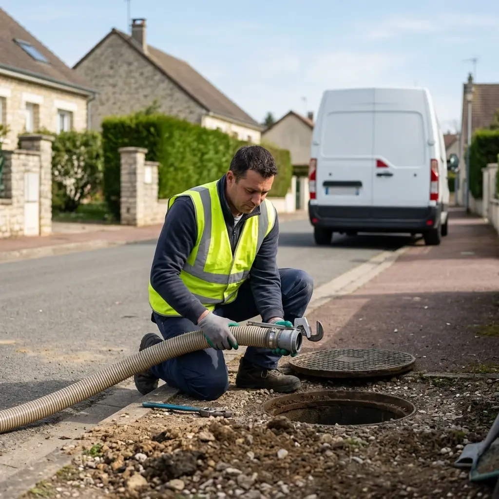 Raccordement au tout à l'égout Ury (77760)