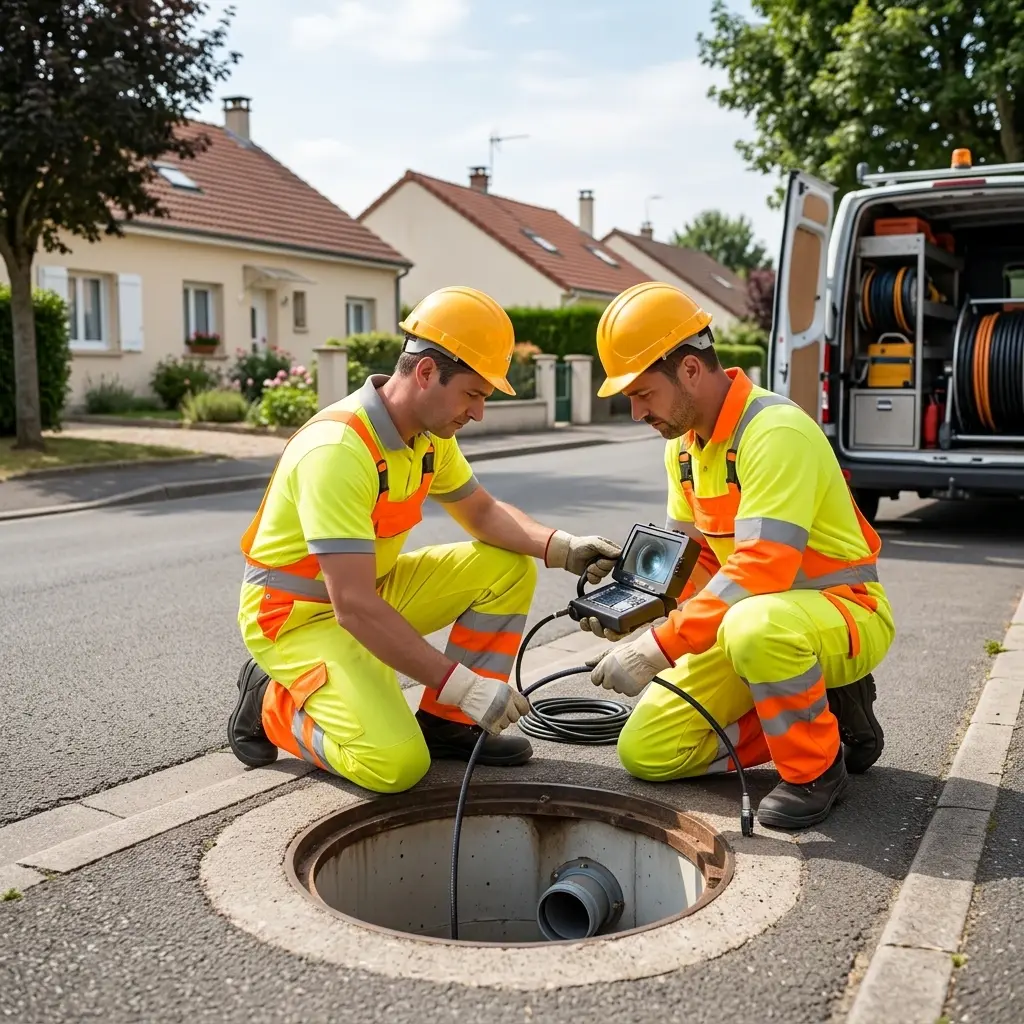 Raccordement au tout à l'égout Pamfou (77830)