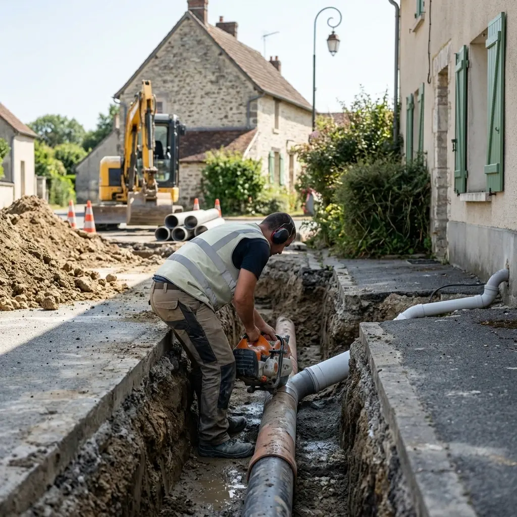 Comment se déroule l'intervention à Germigny-sous-Coulombs ?