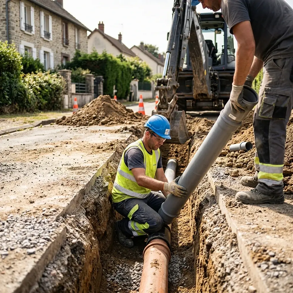 Une méthodologie rigoureuse pour vos travaux d'égouts