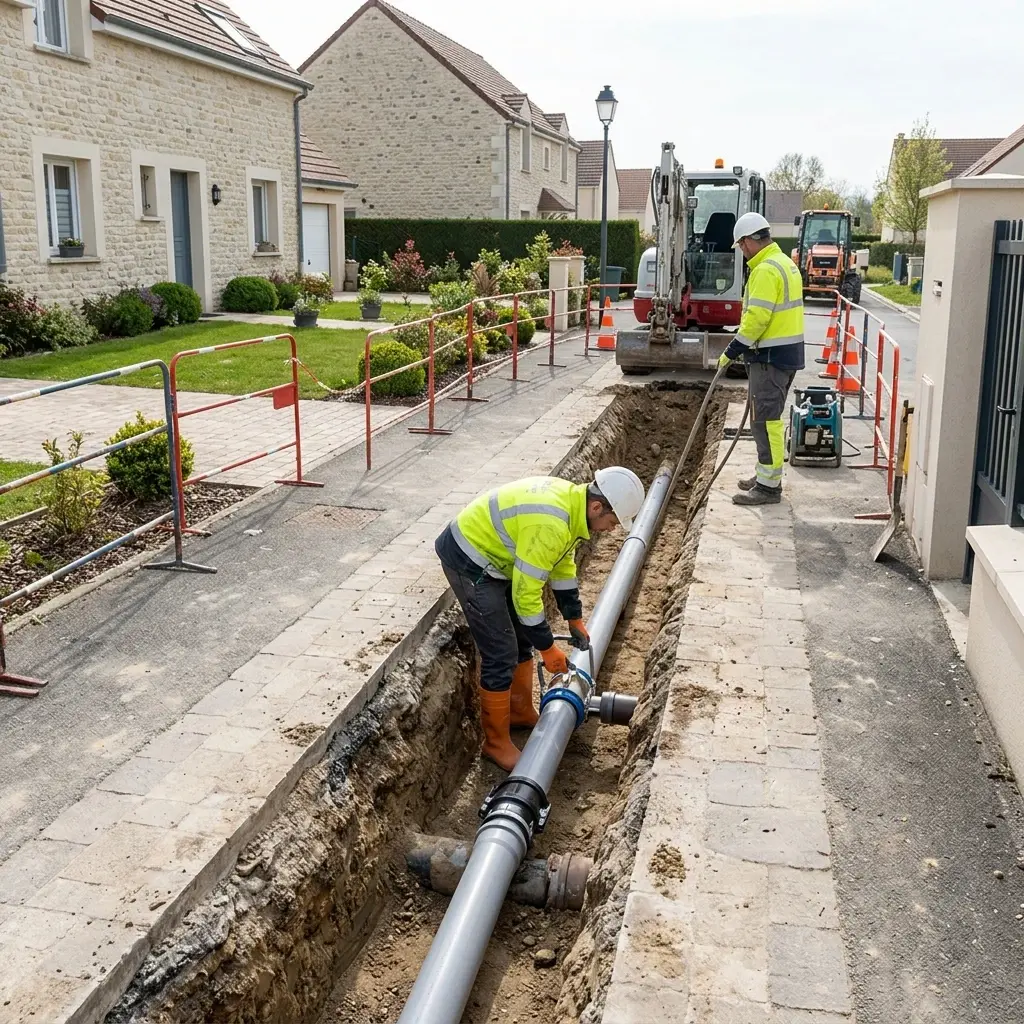 Une technique de pose rigoureuse pour un réseau durable
