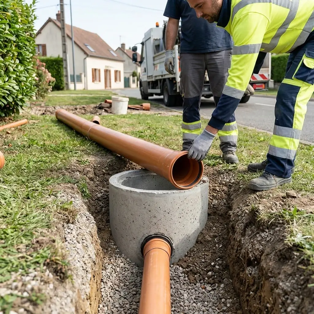 Raccordement au tout à l'égout Obsonville (77890)