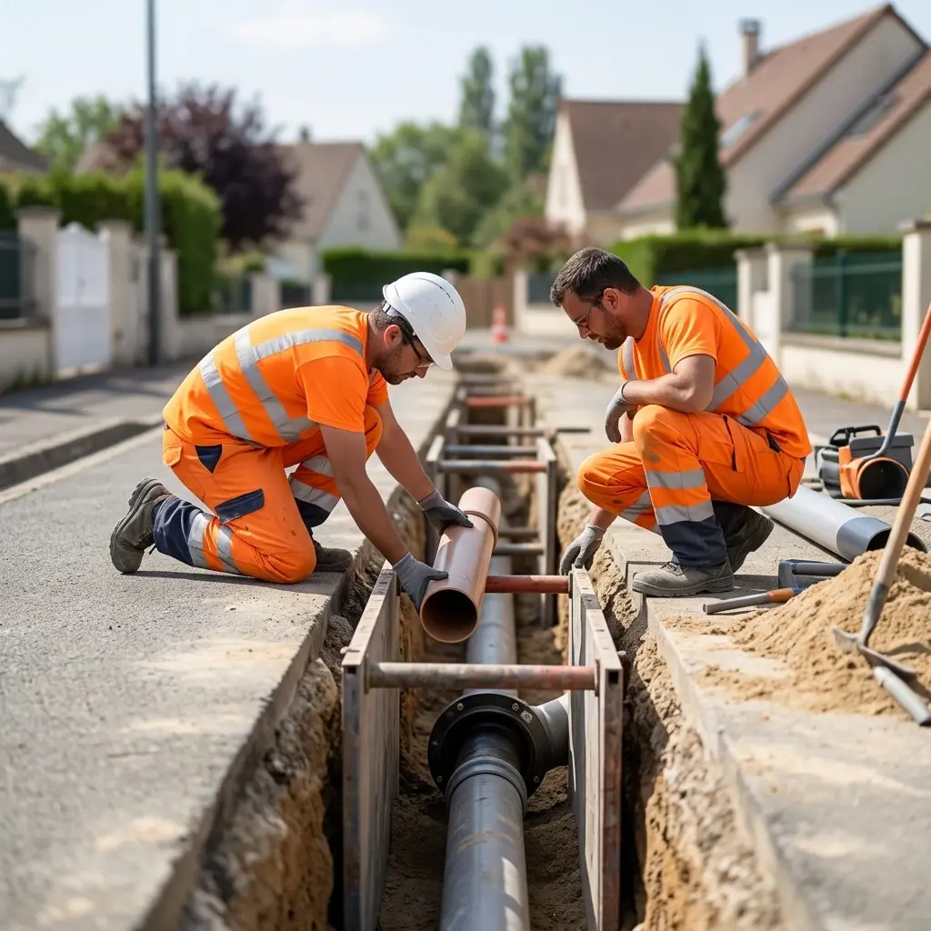 Maîtrise technique de vos travaux d'évacuation