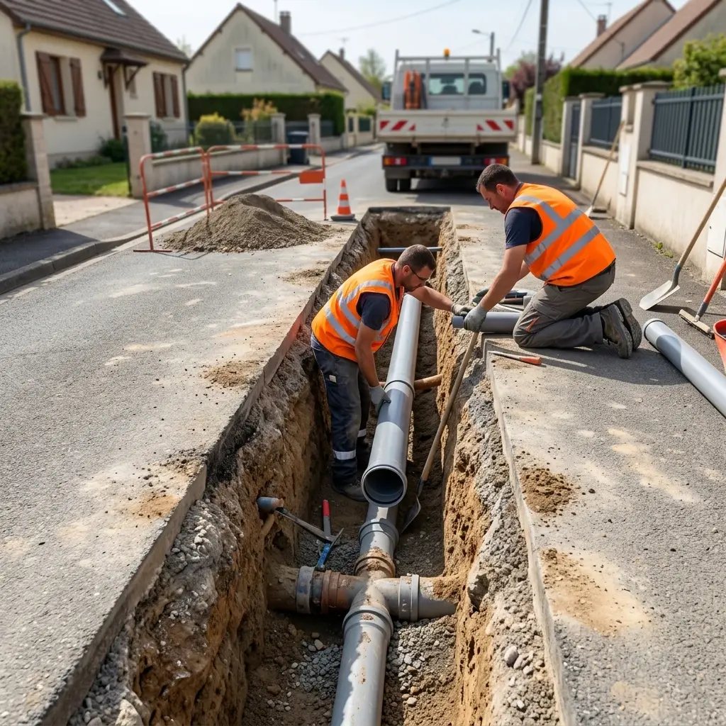 Comment se déroule le raccordement à Germigny-l'Évêque ?