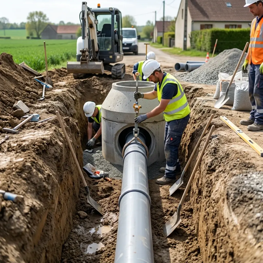 Un accompagnement pour vos travaux d'assainissement