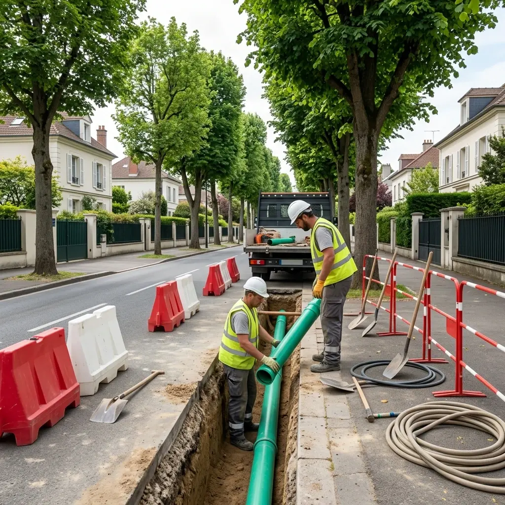 Raccordement au tout à l'égout Le Vésinet (78110)