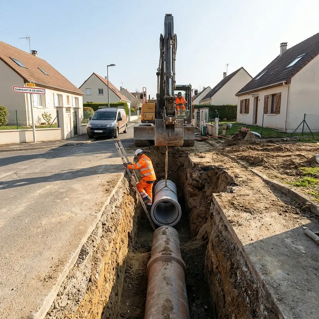 Besoin d'un raccordement à Dammartin-en-Serve ?