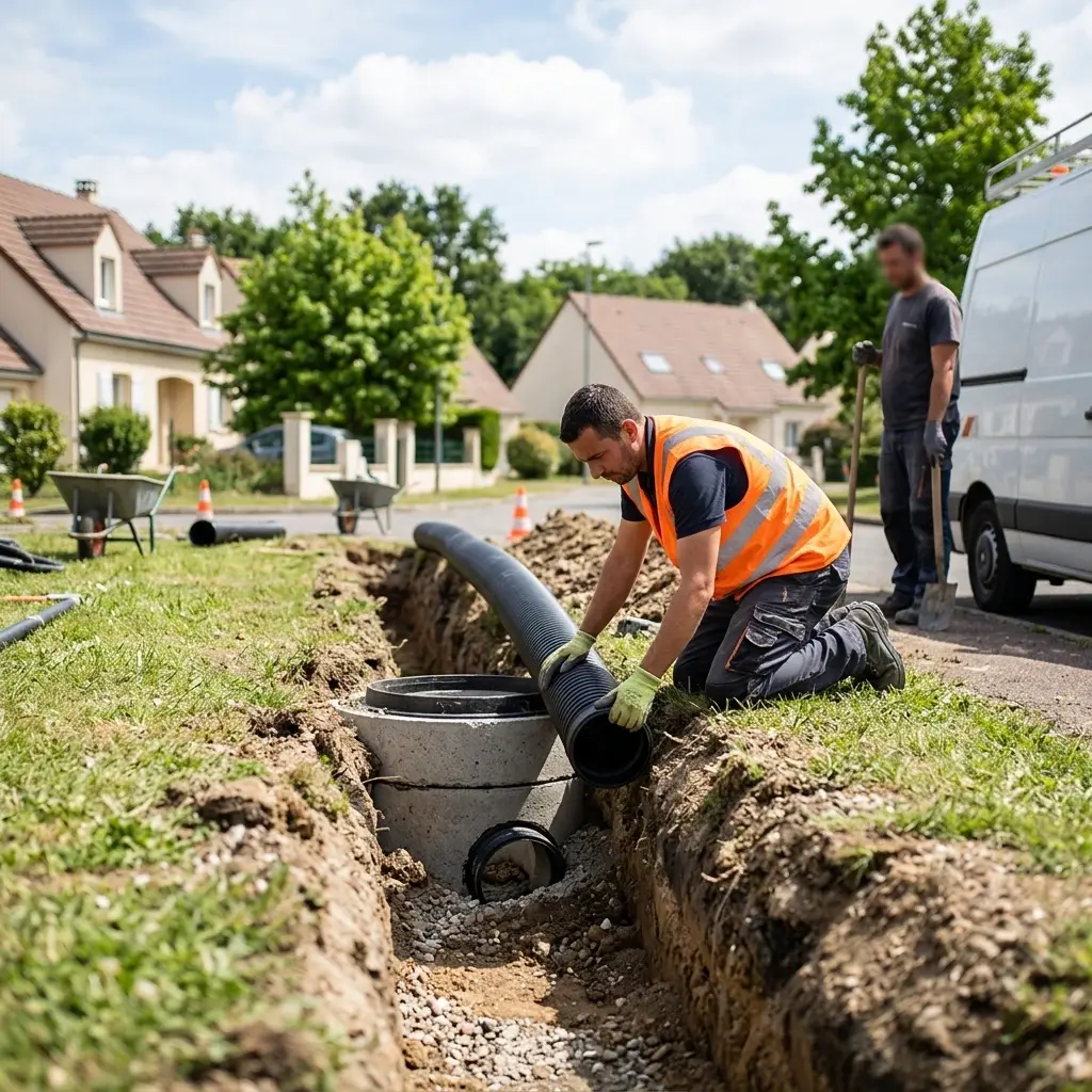 Raccordement au tout à l'égout Magny-les-Hameaux (78114)