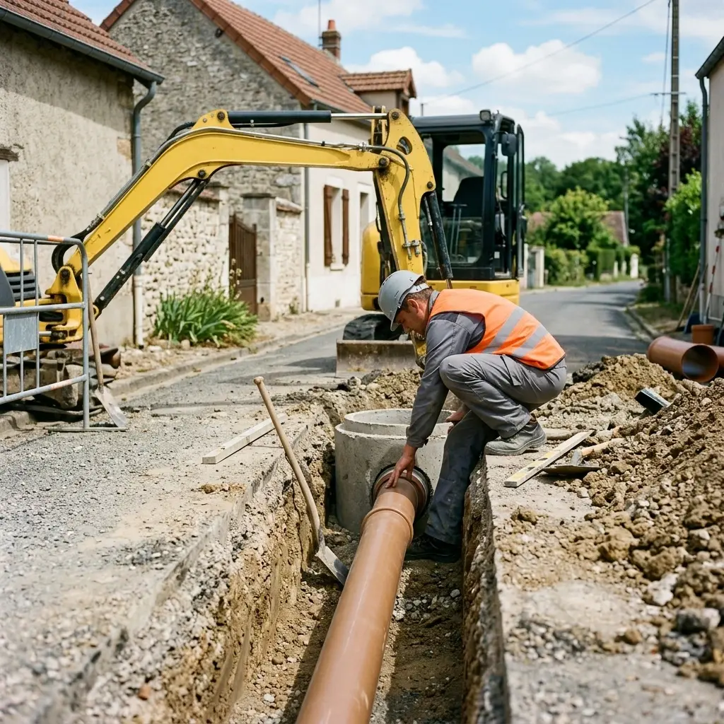 Précautions pour vos travaux d'assainissement