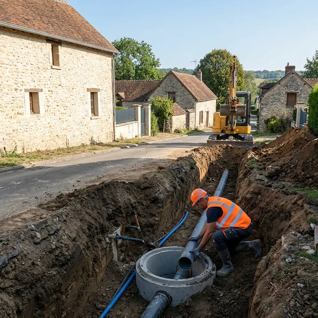 Expertise pour votre raccordement à Châteaufort