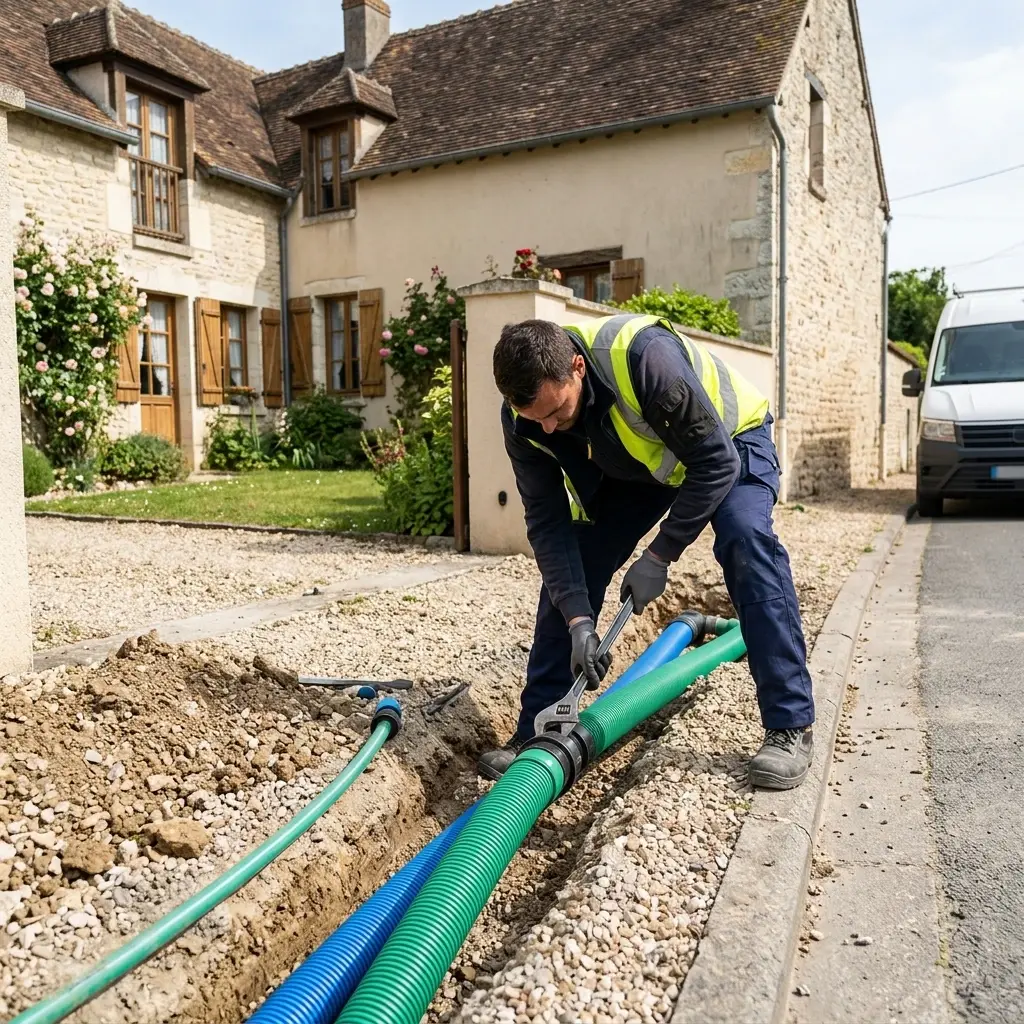 Raccordement au tout à l'égout Châteaufort (78117)