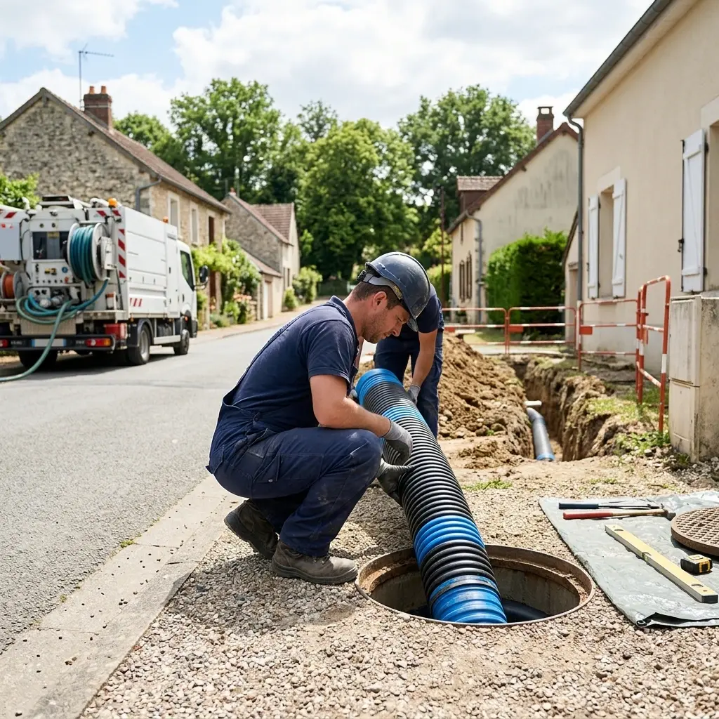 Comment se déroule le raccordement à Clairefontaine-en-Yvelines ?