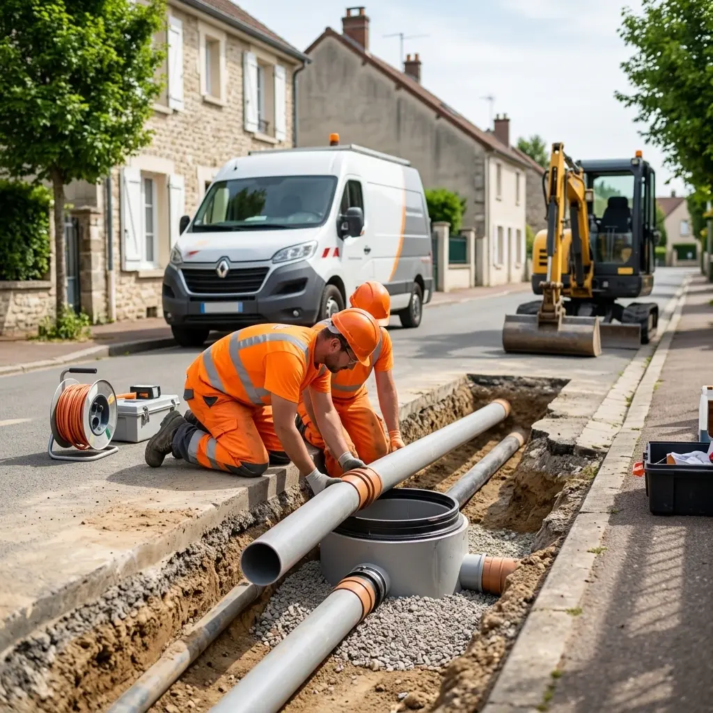 Raccordement au tout à l'égout Rambouillet (78120)