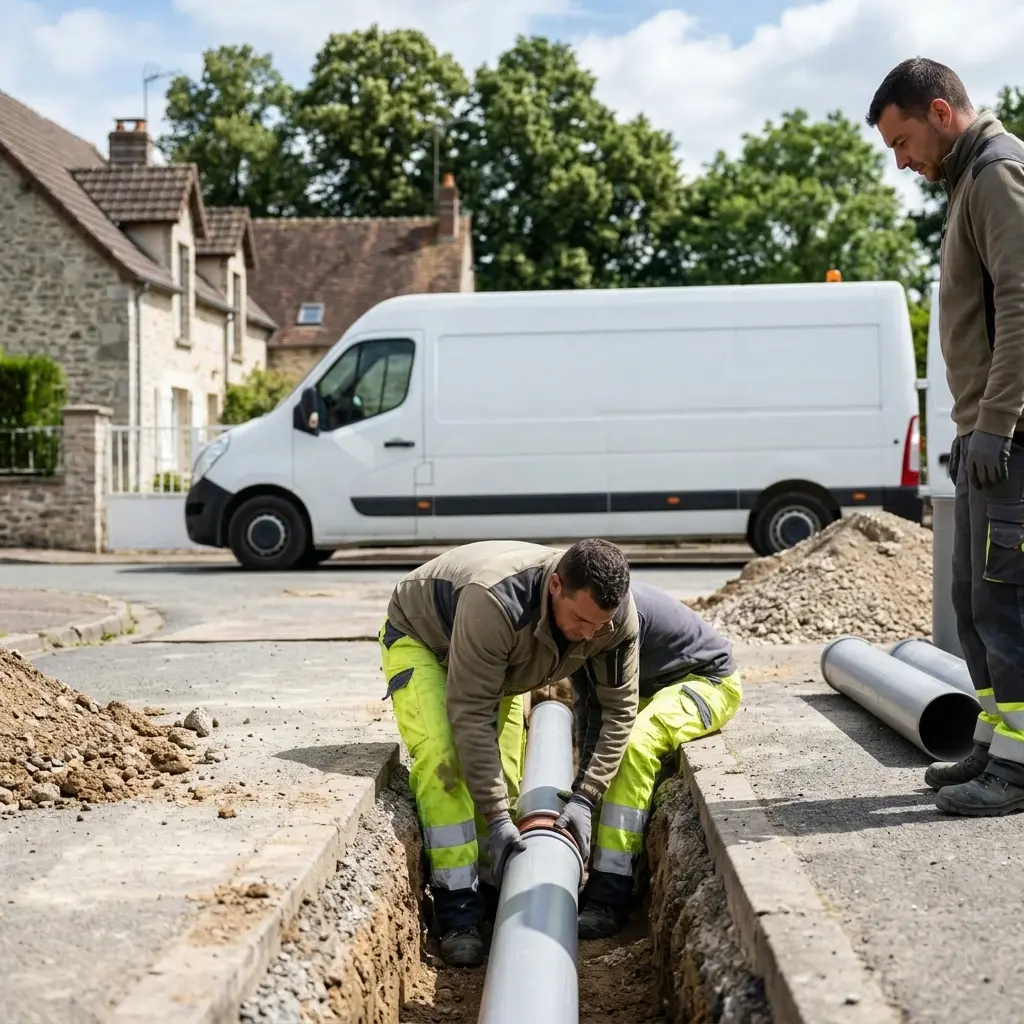 Raccordement au tout à l'égout Saint-Hilarion (78125)