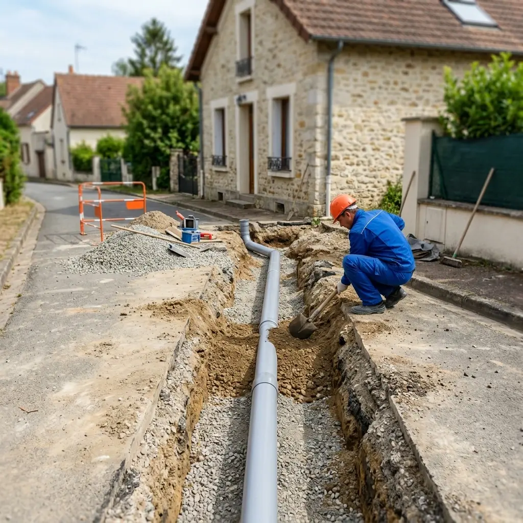 Raccordement au tout à l'égout Aulnay-sur-Mauldre (78126)