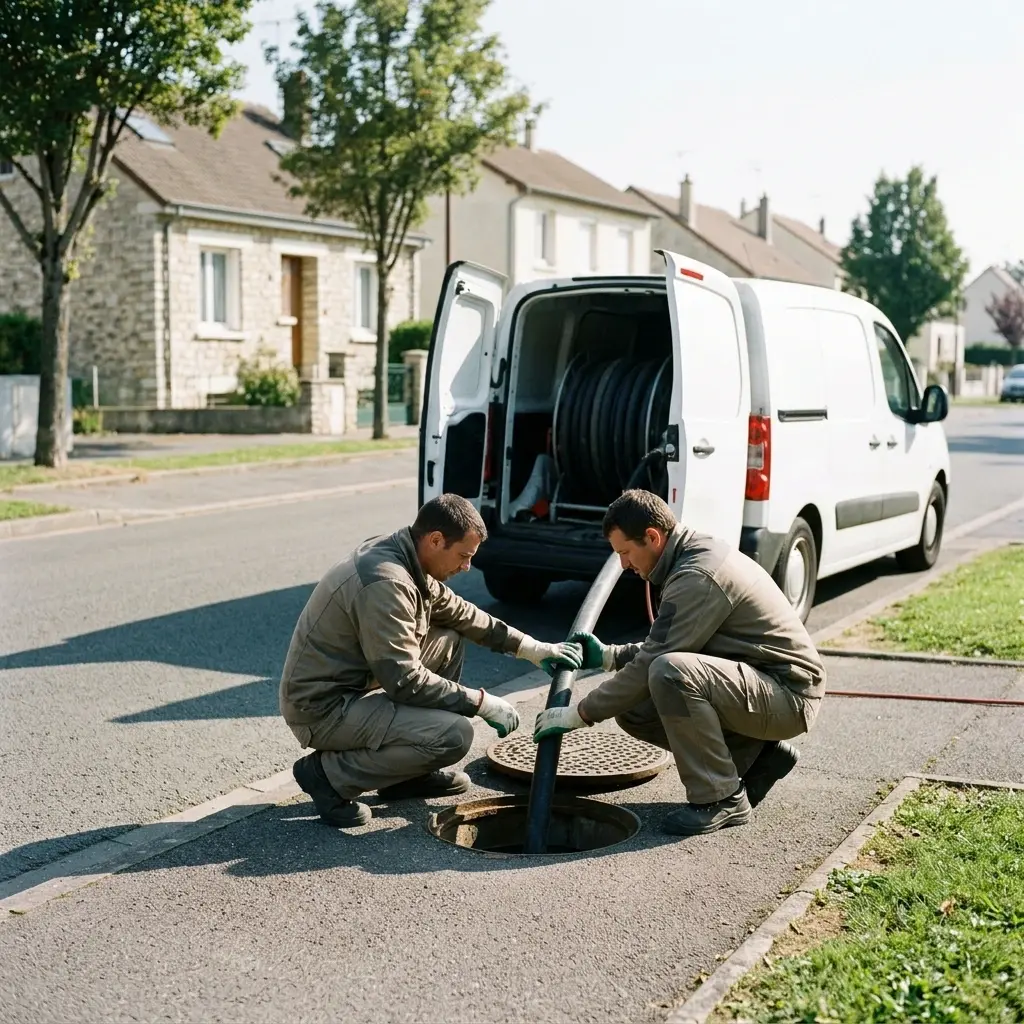 Raccordement au tout à l'égout Les Mureaux (78130)
