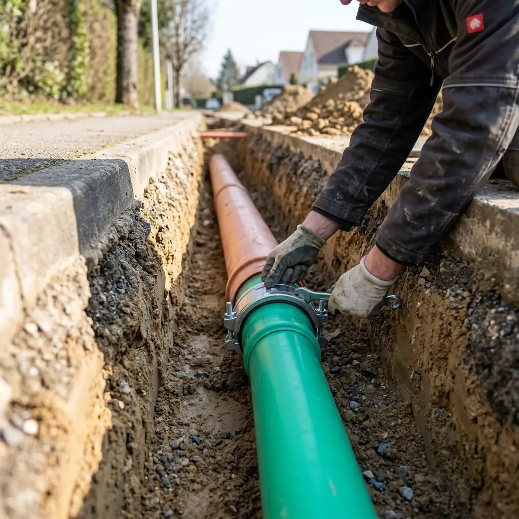 Comment se déroule le raccordement à Marly-le-Roi ?
