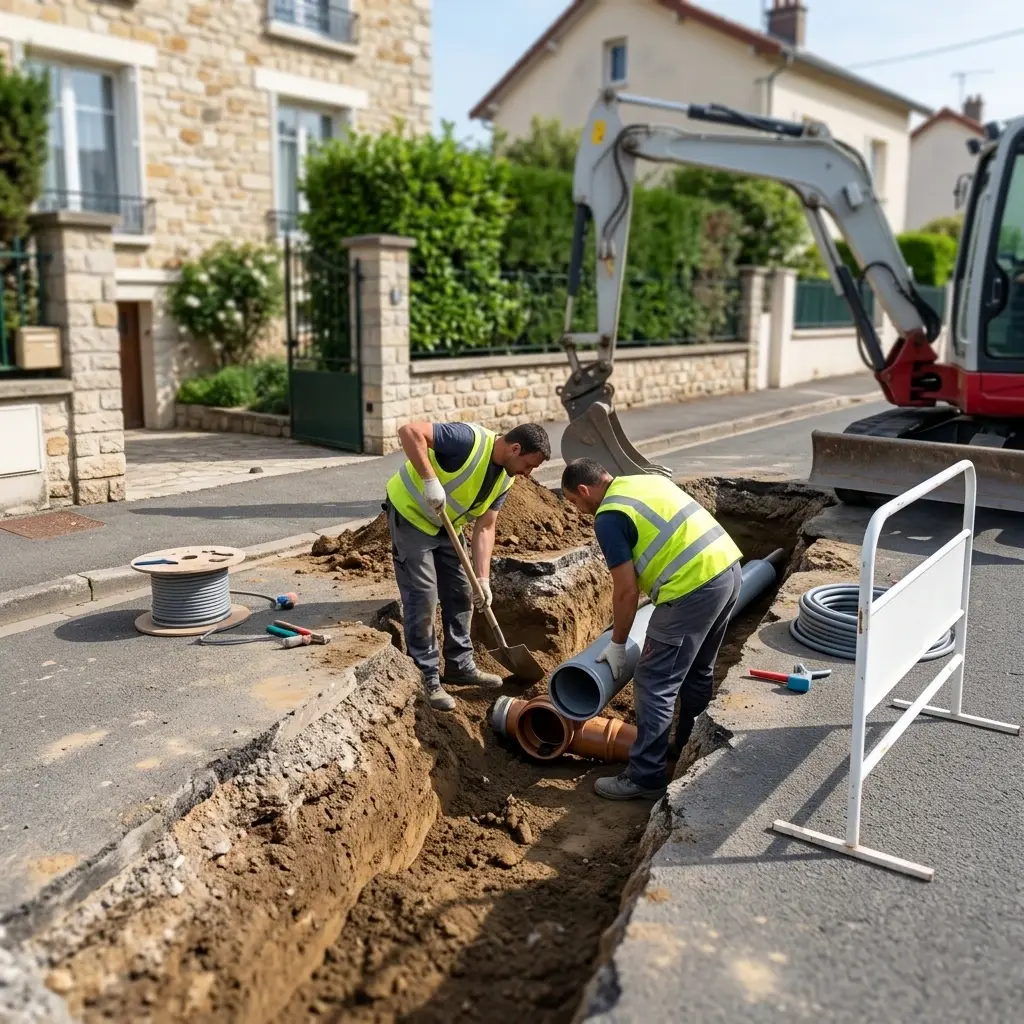 Comment se déroule l'intervention à La Celle-Saint-Cloud ?