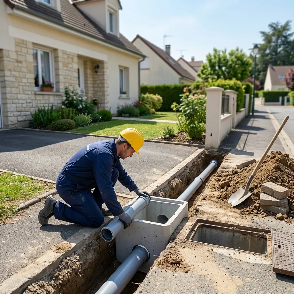 Raccordement au tout à l'égout La Celle-Saint-Cloud (78170)