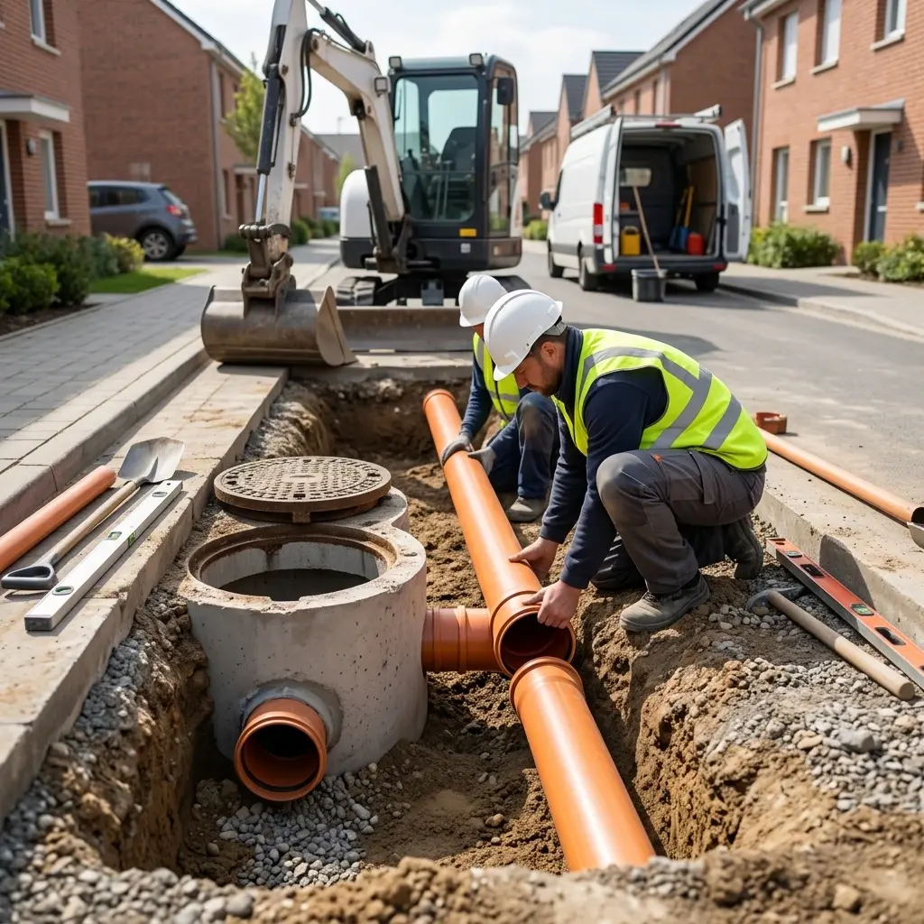 Raccordement au tout à l'égout Trappes (78190)