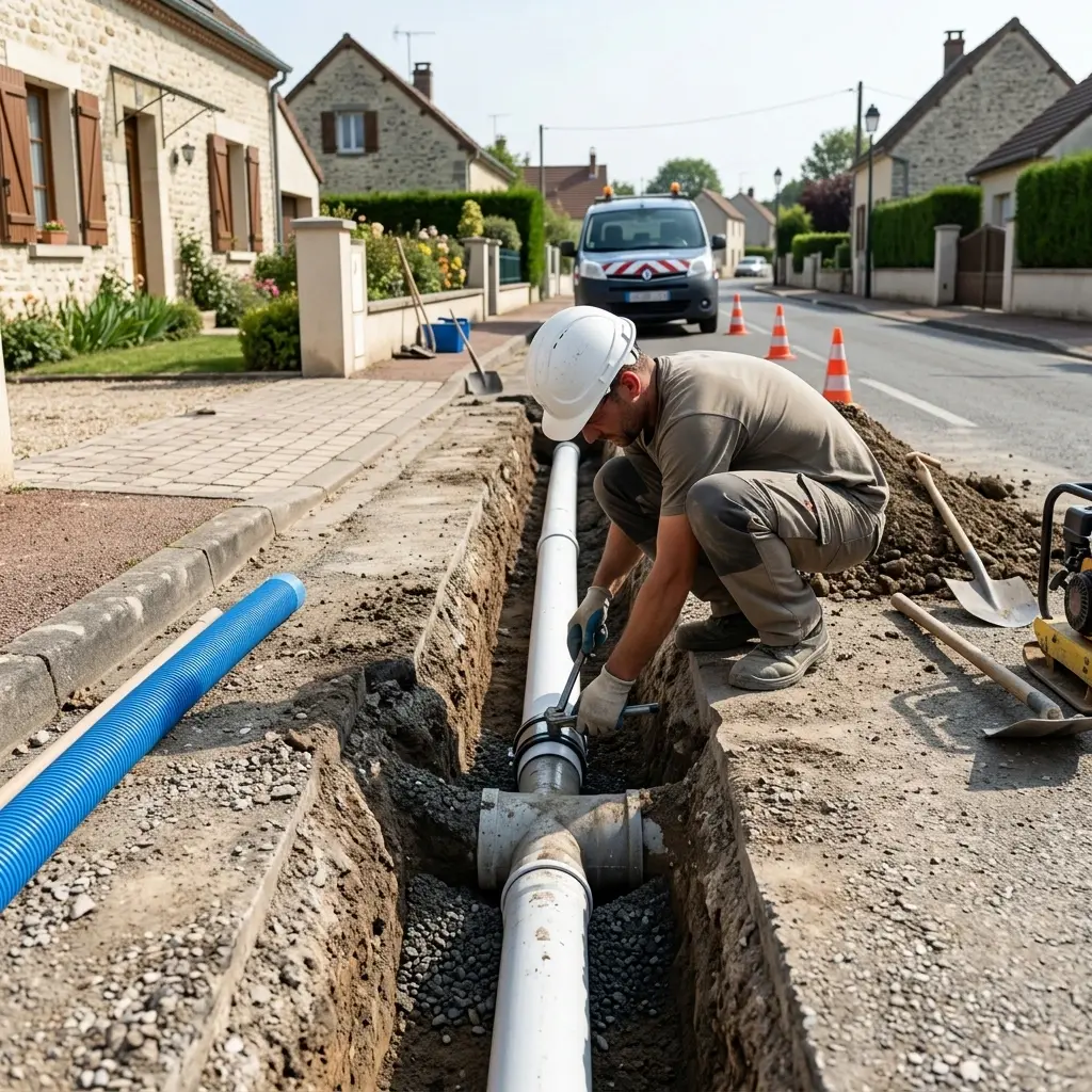Expertise en raccordement à Boinvilliers
