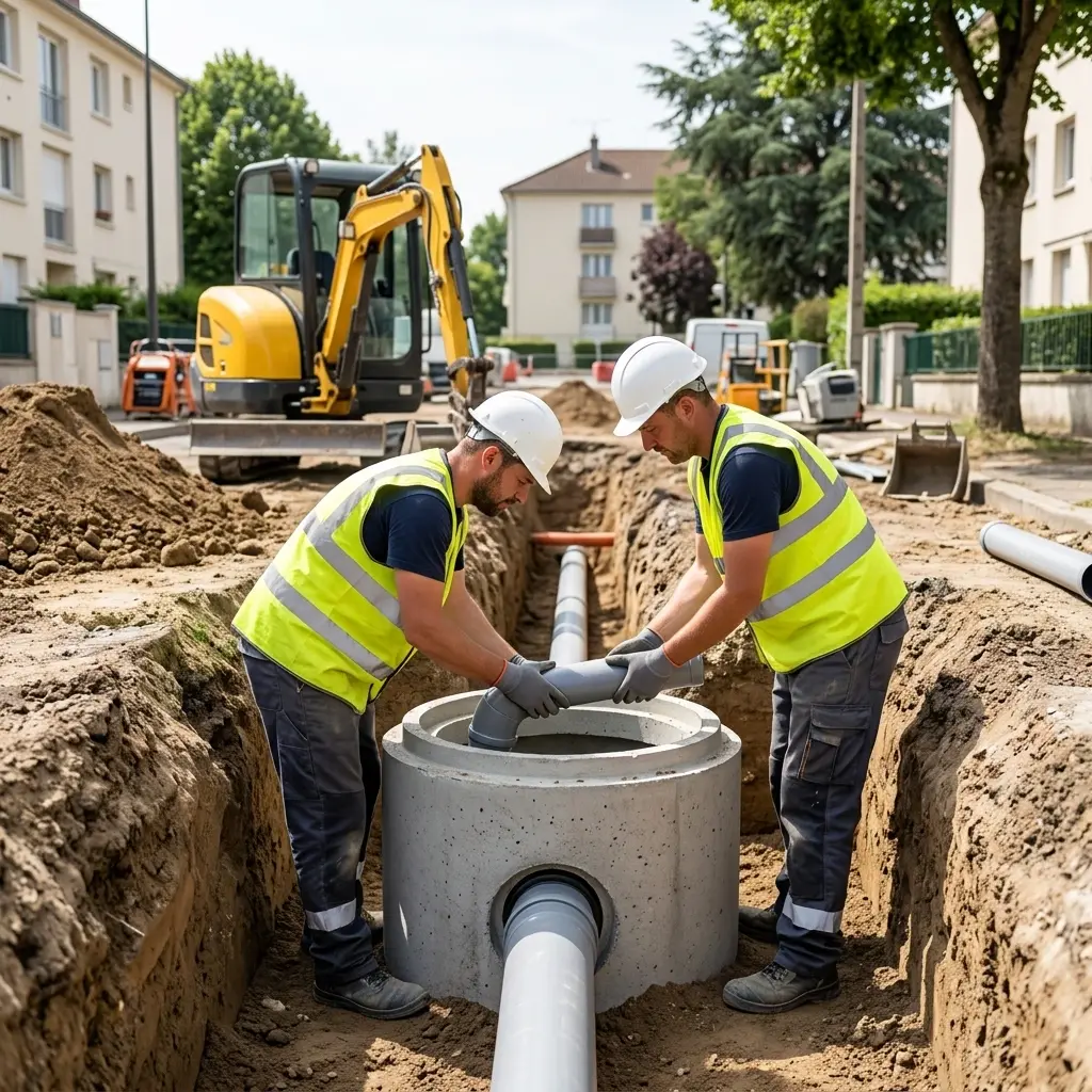 Raccordement au tout à l'égout Mantes-la-Jolie (78200)