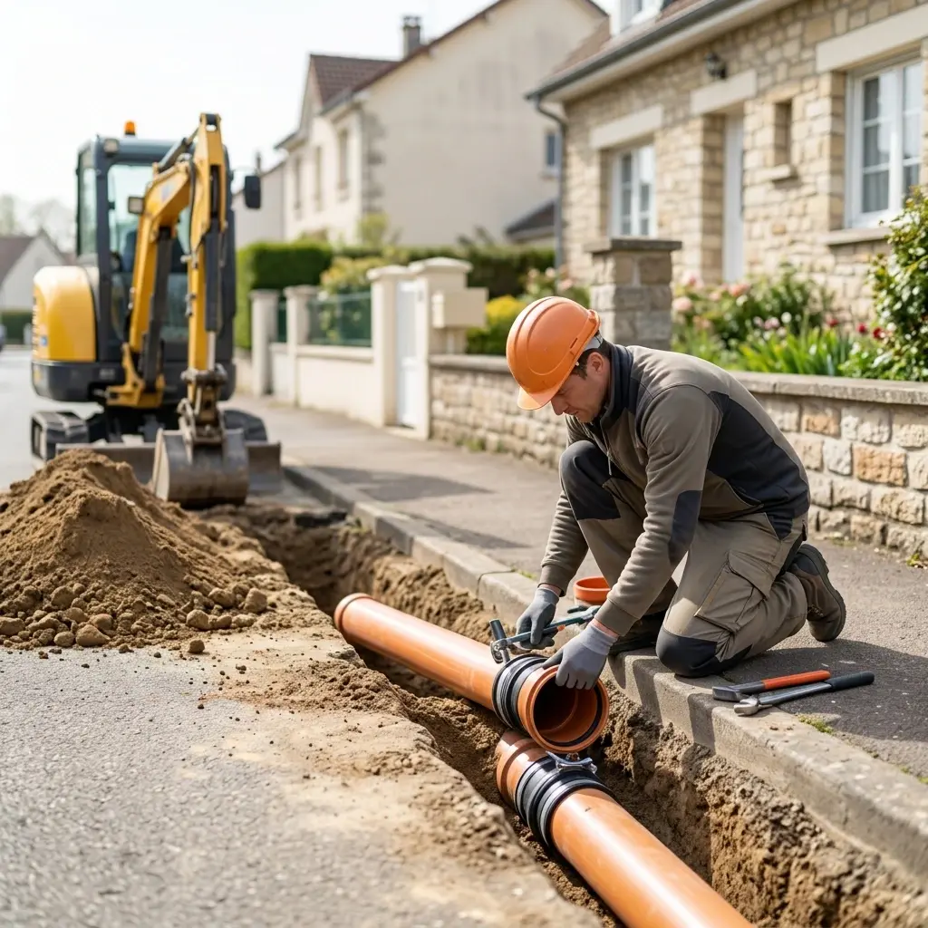 Raccordement au tout à l'égout Viroflay (78220)