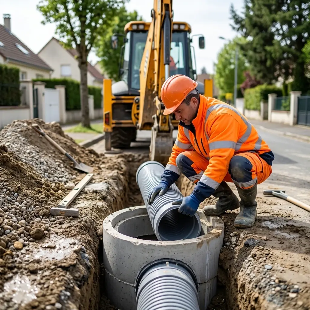 Comment se déroule le raccordement à Hardricourt ?