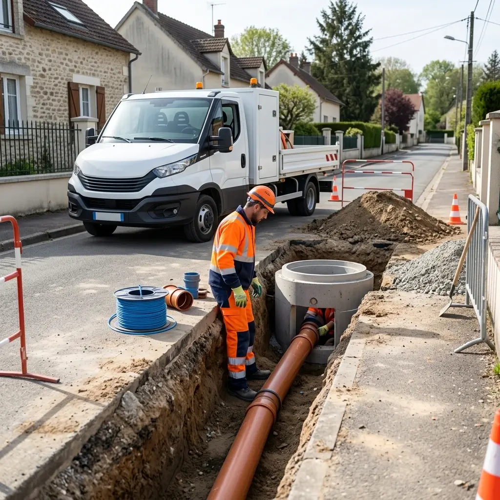 Comment se déroule le raccordement à Mézy-sur-Seine ?