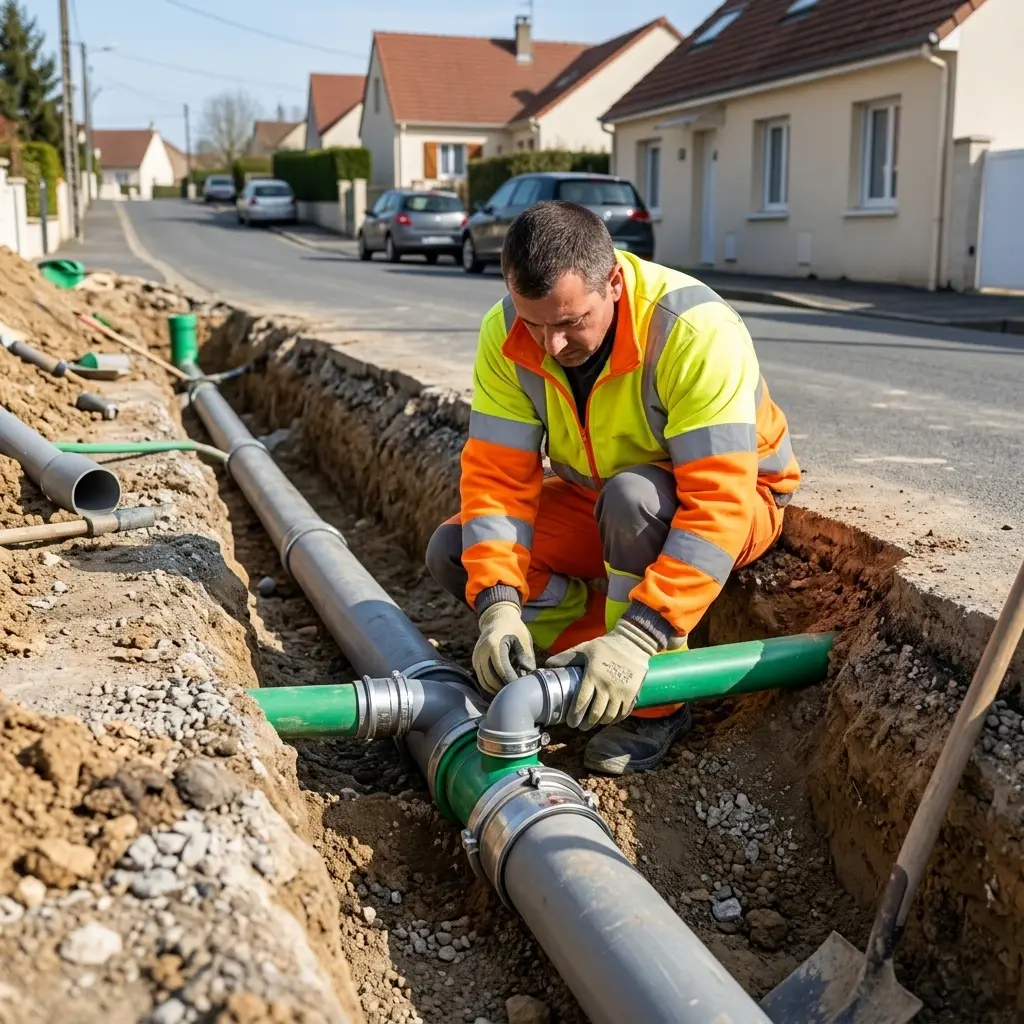 Pourquoi choisir notre service de raccordement au tout à l'égout à Bonnières‑sur‑Seine
