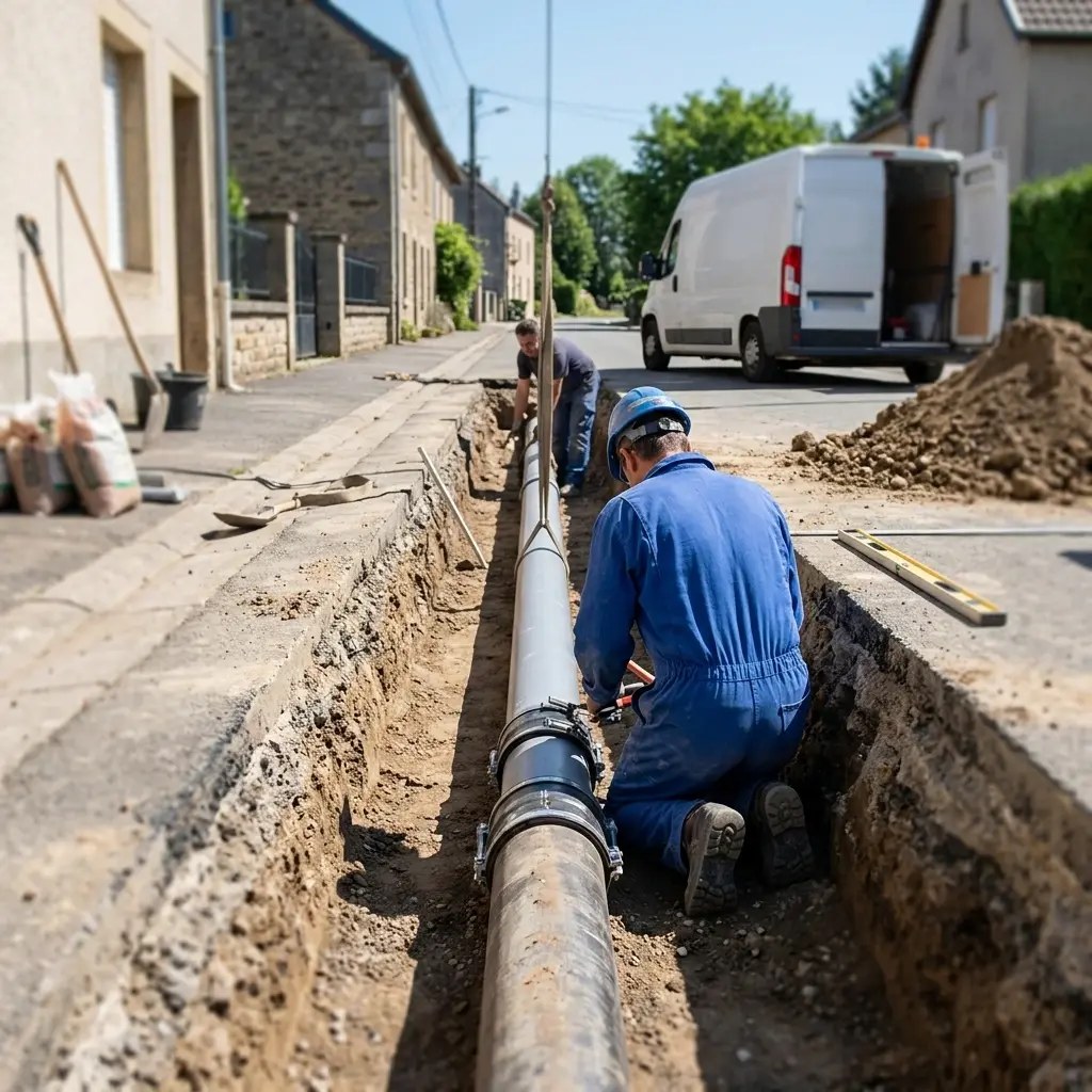 Comment se déroule le raccordement à Rolleboise ?