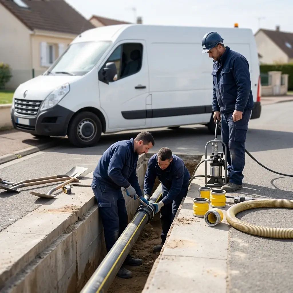 Raccordement au tout à l'égout Coignières (78310)