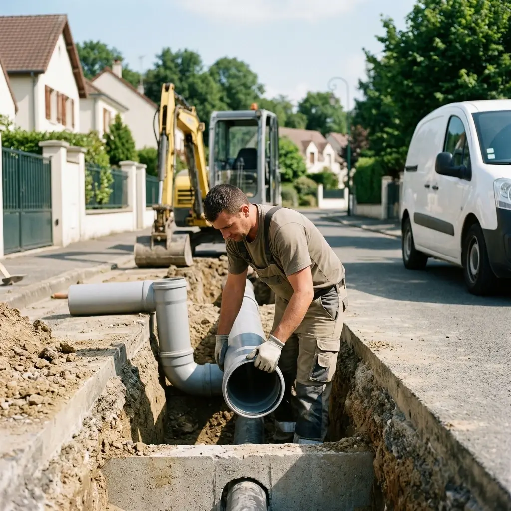 Raccordement au tout à l'égout Jouy-en-Josas (78350)