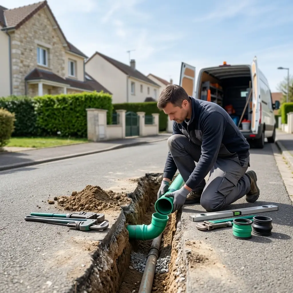 Raccordement au tout à l'égout Les Loges-en-Josas (78350)
