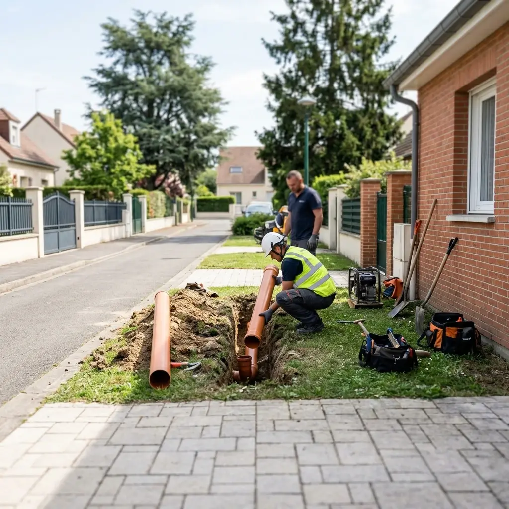 Comment se déroule le raccordement à Louveciennes ?