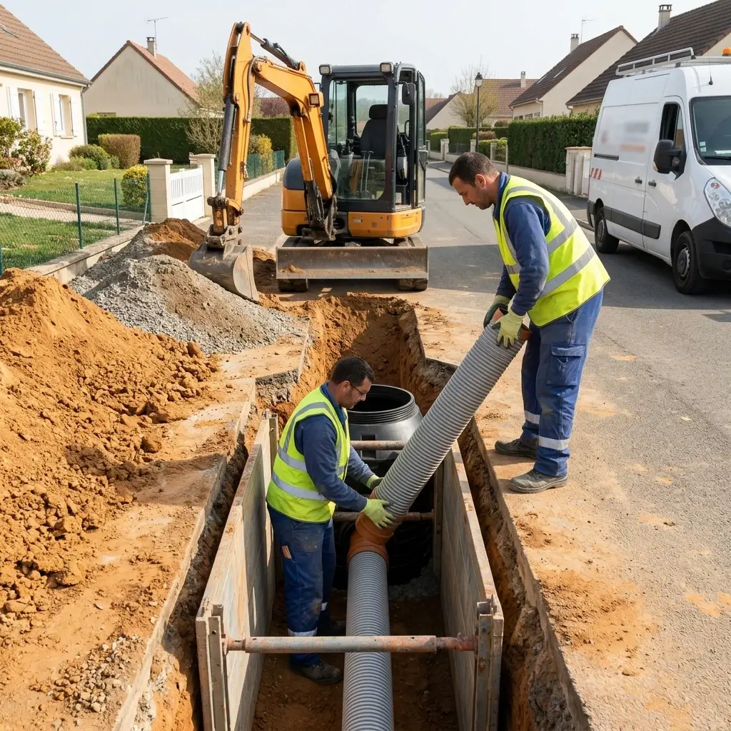 Comment se déroule l'intervention à Brueil-en-Vexin ?